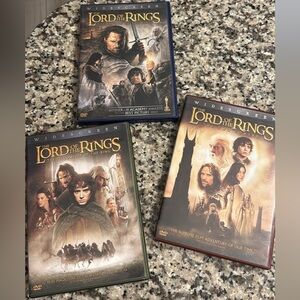 The Lord of the Rings Trilogy DVD Set